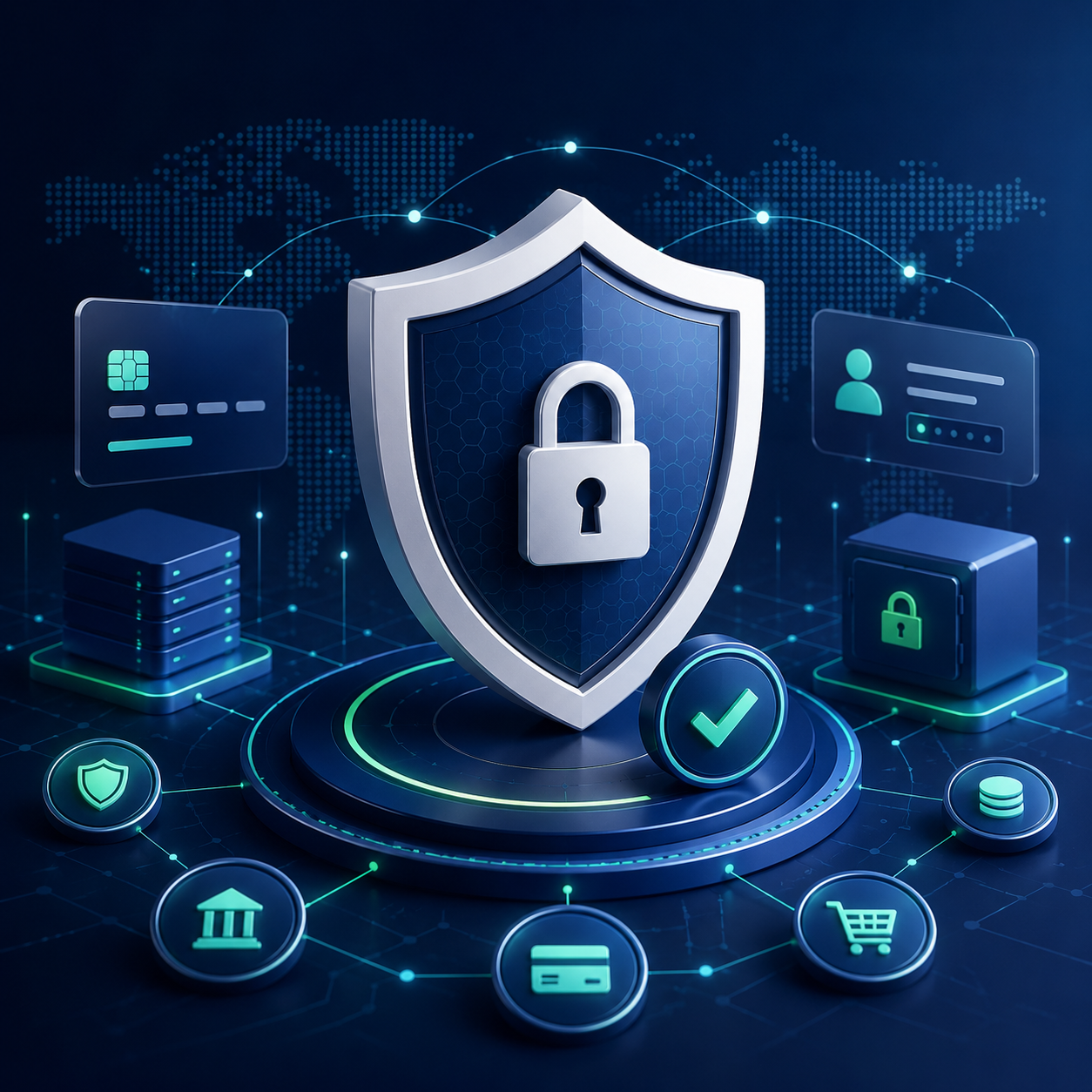 Secure digital payment network